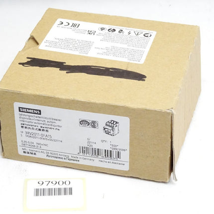 Siemens Leistungsschalter 3RV2011-0FA15 / Neu OVP - Maranos.de