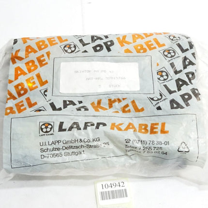 Lapp Kabel Kabelverschraubung Skintop MS PG 42 52015766 / Inhalt : 5 Stück / Neu OVP - Maranos.de