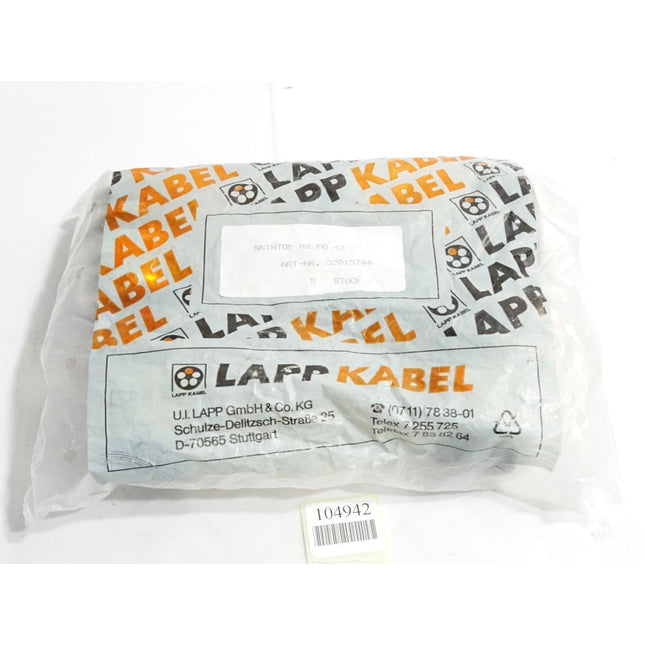 Lapp Kabel Kabelverschraubung Skintop MS PG 42 52015766 / Inhalt : 5 Stück / Neu OVP - Maranos.de