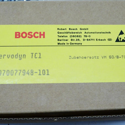 Bosch Servodyn TC1 Zubehörsatz VM50/B-TC1 / 1070077948-101 / 1070077949-103 / Neu OVP - Maranos.de