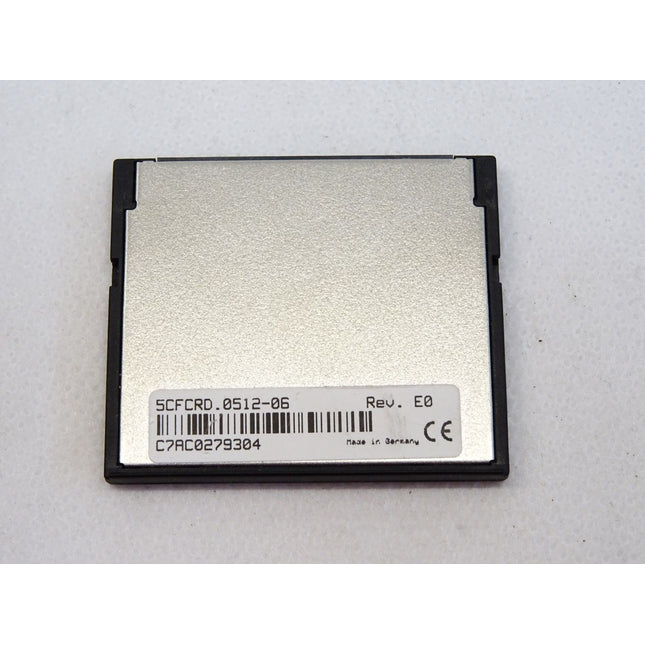 B&R CompactFlash Card 512MB 5CFCRD.0512-06 Rev.E0 - Maranos.de