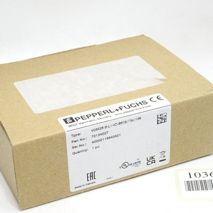 Pepperl+Fuchs Distanzsensor 70134027 VDM28-8-L1-IO-8825/73C/136 / Neu OVP - Maranos.de