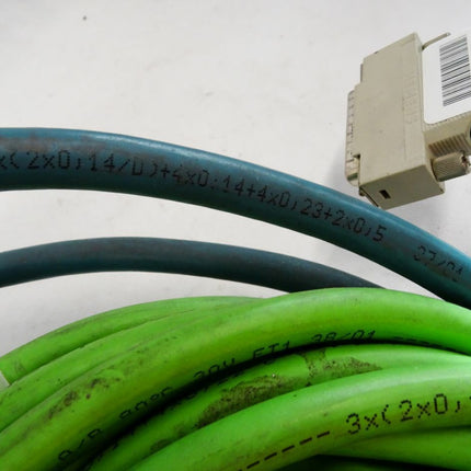 Siemens Motion Connect 570108.0025.01 E48408 6FX2002-2CA31-1BF0 ca.15m + 3x(2x0,14/D)+4x0,14+4x0,23+2x0,5 ca. 2m - Maranos.de