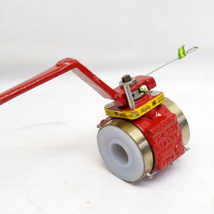 ITT Richter Chemie-Technik KK PN16 PFA Heavy duty-Kugelhahn - Maranos.de