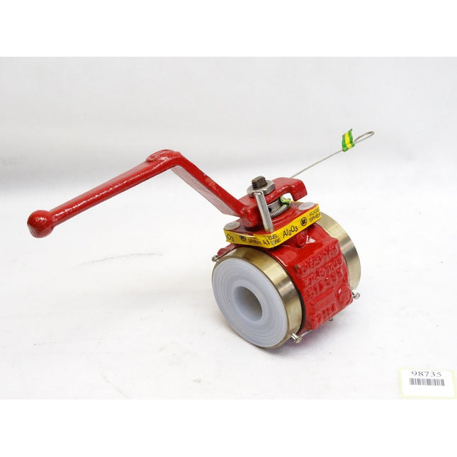 ITT Richter Chemie-Technik KK PN16 PFA Heavy duty-Kugelhahn - Maranos.de