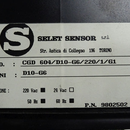 Aurel System Selet Sensor Tastatur Bedientafel CGD604 / D10-G6 / 220 / 1 / G1 9802502 AM35D-DC AM35 D-DC - Maranos.de