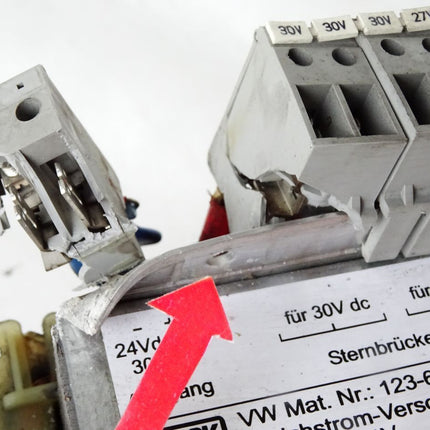 Block Trafo Transformator 123-6145 BV1410191V Gleichstrom-Versorgung 400V auf 24/27V - Maranos.de
