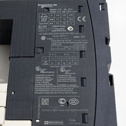 Schneider TeSys LU2MB0BL Grundgerät + LUB320 Wendeblock - Maranos.de