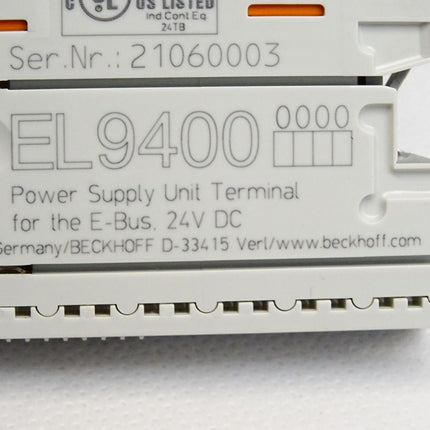 Beckhoff EL9400 Netzteilklemme - Maranos.de