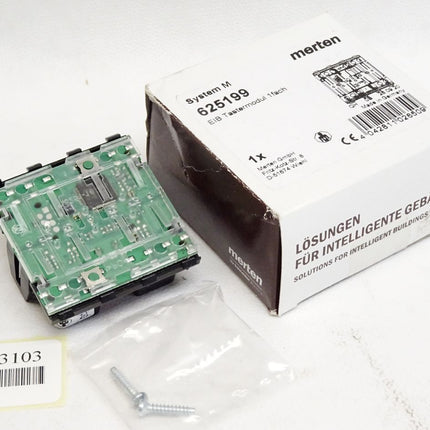 Merten System M 625199 EIB Tastermodul 1fach / Neu OVP - Unterlegrahmen fehlt ! - Maranos.de