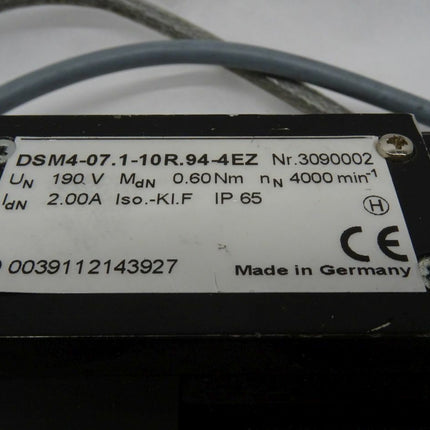 Berger Lahr DSM4-07.1-10R.94-4EZ Servomotor 3090002 / 4000 r/min - Maranos.de