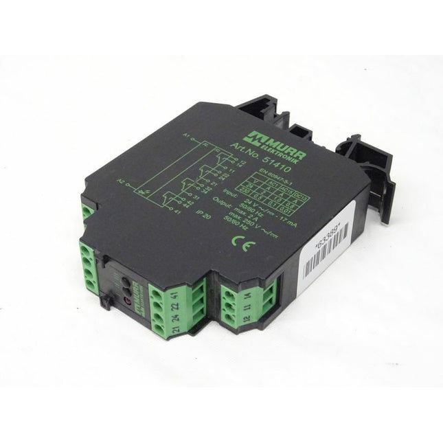 Murr Elektronic 51410 Relaismodul IN: 24V / 17mA OUT: 2A / 250V - Maranos.de