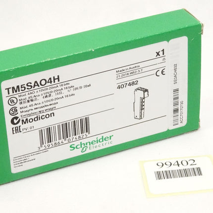 Schneider Electric Modicon TM5SAO4H 407482 Analoges Ausgangsmodul / Neu OVP - Maranos.de