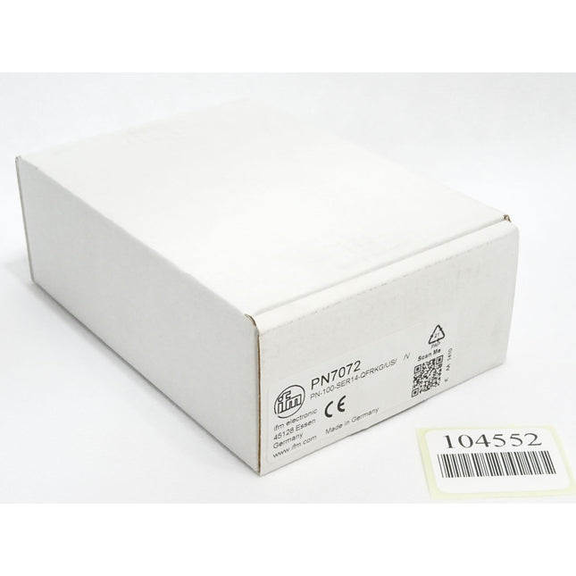 Ifm electronic PN7072 PN-100-SER14-QFRKG/US/ /V Drucksensor mit Display / Neu OVP - Maranos.de
