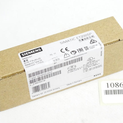 Siemens Base Unit 6ES7193-6BP00-0DU0 6ES7 193-6BP00-0DU0 / Neu OVP versiegelt - Maranos.de