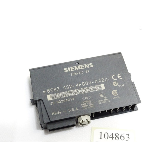 Siemens Elektronikmodul für ET200S 6ES7132-4FB00-0AB0 6ES7 132-4FB00-0AB0 - Maranos.de