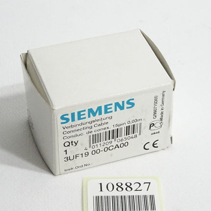 Siemens Verbindungsleitung 15pin 3UF1900-0CA00 / Neu OVP - Maranos.de