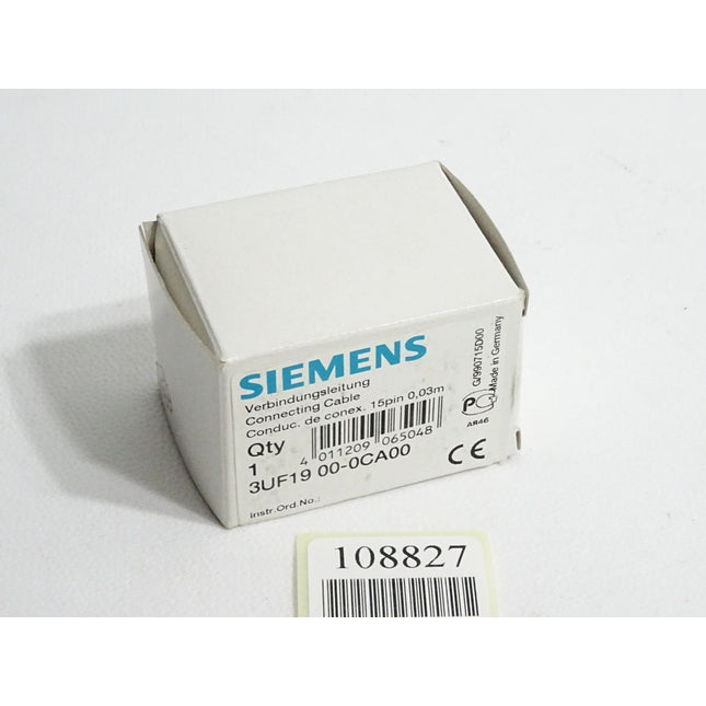Siemens Verbindungsleitung 15pin 3UF1900-0CA00 / Neu OVP - Maranos.de