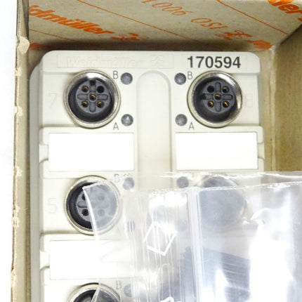 Weidmüller 170594 / SAI-8-M 4P M12 / Neu OVP - Maranos.de