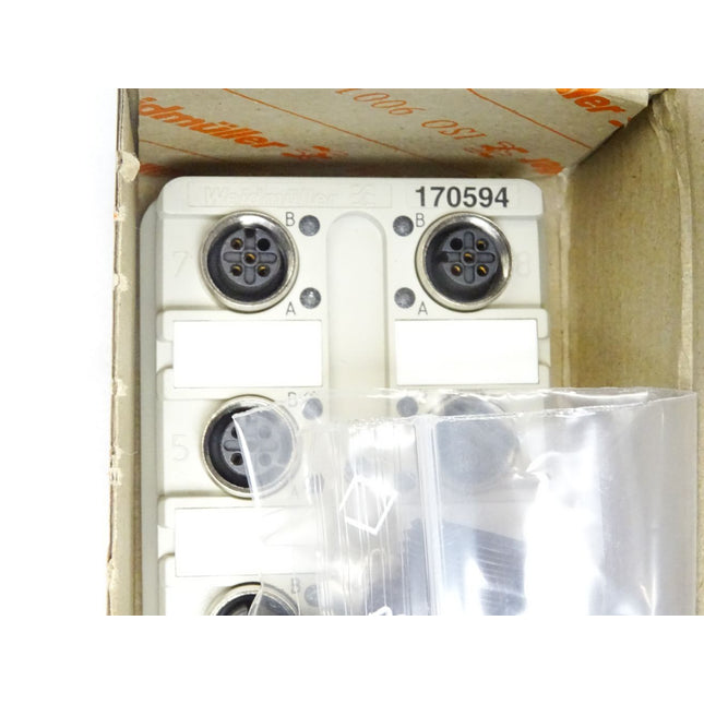 Weidmüller 170594 / SAI-8-M 4P M12 / Neu OVP - Maranos.de