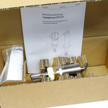 Endress+Hauser Liquiphant Grenzschalter FTL33 FTL33-AA4N2ABW5J+PC 71235541 / Neu OVP - Maranos.de