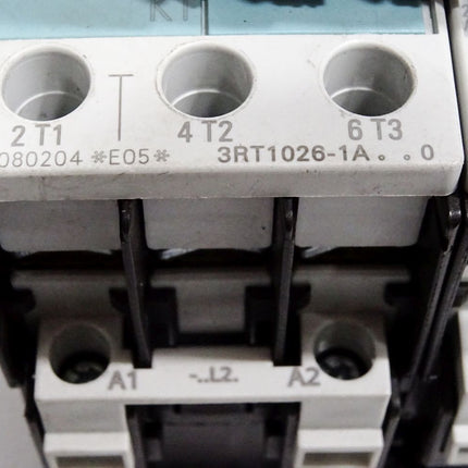 Siemens Leistungsschütz 3RT1026-1AL20 + 3RT1024-1AL20 (nur eine Halterung auf der Unterseite) - Maranos.de