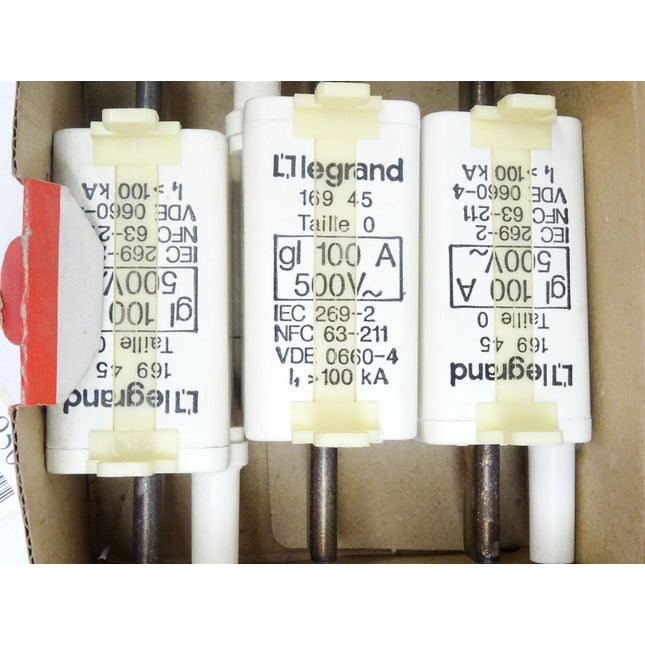 Legrand 16945 / Cartouches à couteaux / Inhalt : 3 Stück / Neu OVP - Maranos.de