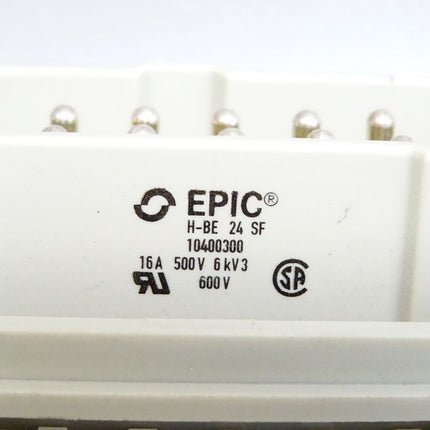 Epic Stecker Kontakteinsatz-Halterung H-BE24BF 10401300 H-BE24SF 10400300 - Maranos.de