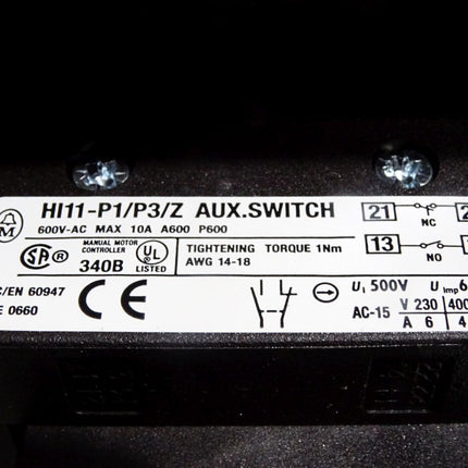 Moeller Hauptschalter P3-63 / I4/SVB HI11-P1/P3/Z  wie abgebildet - Maranos.de