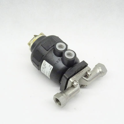 Bürkert 00187239 / 2031 B Pilot 2-7 bar Pmed 10 bar 2/2-Wege-Membranventil mit pneumatischem Kunststoff-Antrieb NEU - Maranos.de