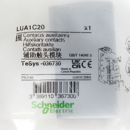 Schneider LUA1C20 Zusätzlicher Kontaktblock LUA / Neu OVP - Maranos.de