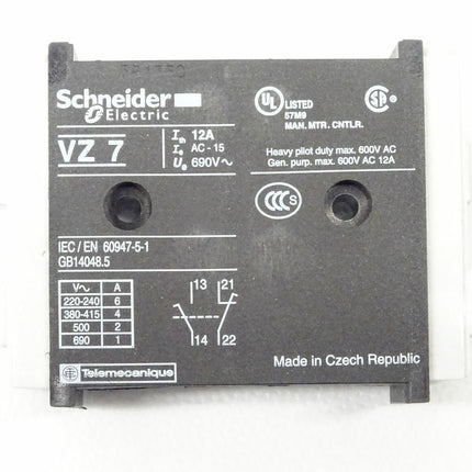 Schneider Electric VZ7 Hilfskontakt 055196 NEU/OVP - Maranos.de