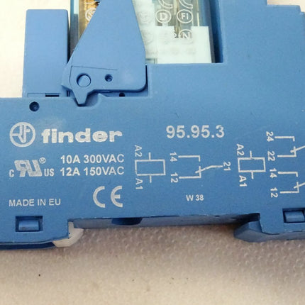 Finder 95.95.3 Sockel + 99.80.9.024.99 Relais + 40.61 Relais - Maranos.de