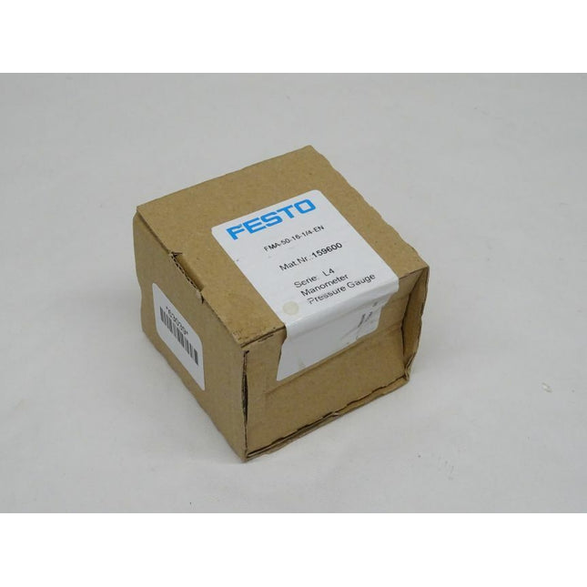 Festo 159600 Manometer FMA-50-16-1/4-EN / NEU-versiegelt - Maranos.de