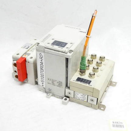 SMC Bus Modul EX245-SPR1-X165 + Input Block EX245-DX1-X36 + Valve VQC2101NR-5-X27 - Maranos.de