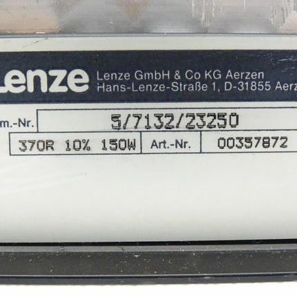 Lenze 5/7132/23250 Type 370R 10% 150W / 00357872 OVP - Maranos.de