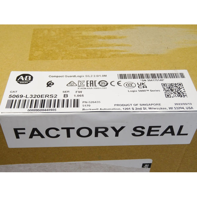 Allen-Bradley 5069-L320ERS2 Compact GuardLogix SIL2 2.0/1.0M / Neu OVP versiegelt - Maranos.de