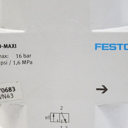 Festo 170683 Einschaltventil HE-D-MAXI / Neu - Maranos.de