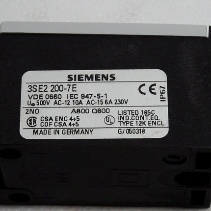 Siemens 3SE2200-7E 3SE2-200-7E Positionsschalter / Unbenutzt - Maranos.de