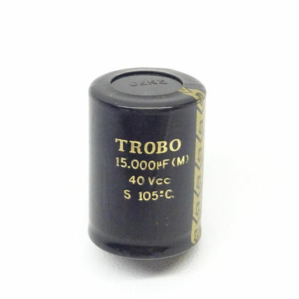 TROBO 15.000 µF (M) 40 Vcc S 105°C Kondensator / Neu - Maranos.de