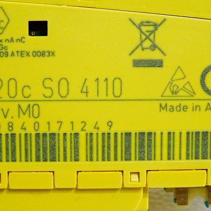 B&R X20cSO4110 Rev.M0 X20c SO 4110 coated beschichtet 4 sichere digitale Ausgänge - Maranos.de