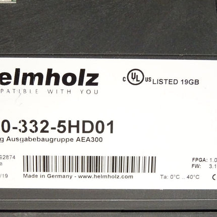Helmholz Analog Ausgabebaugruppe AEA300 700-332-5HD01 - Maranos.de