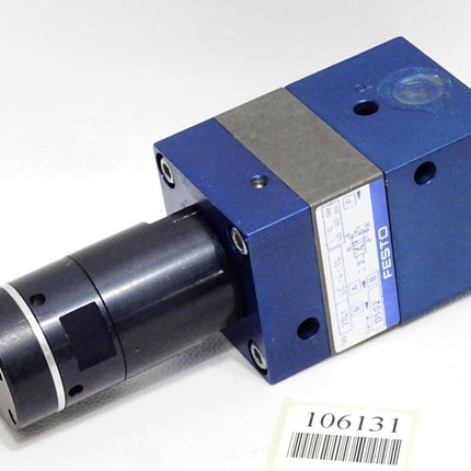 Festo 3717 VE-5 Verstärkerkopf + Grundventilkörper LC-4-1/4 3741 / Unbenutzt mit Lagerspuren - Maranos.de