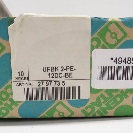 Phoenix Contact 10x UFBK 2-PE-12DC-BE Plugtrab 2797735 neu-OVP - Maranos.de