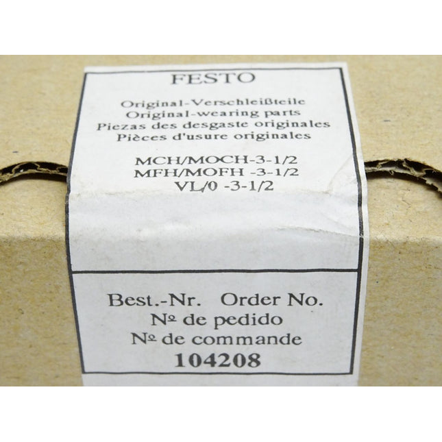 Festo Verschleißteile 104208 MCH MFH MOCH MOFH VL 3-1/2 / Neu OVP - Maranos.de