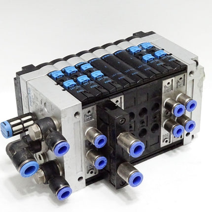 Festo 18210 CPV14-VI Ventilinsel + 165811 Elektrik-Anschaltung CPV14-GE-DI01-8 - Maranos.de