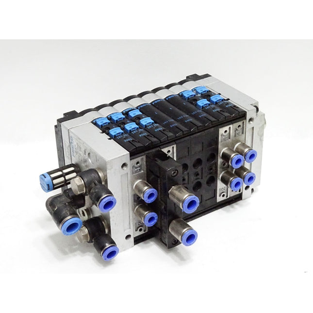 Festo 18210 CPV14-VI Ventilinsel + 165811 Elektrik-Anschaltung CPV14-GE-DI01-8 - Maranos.de