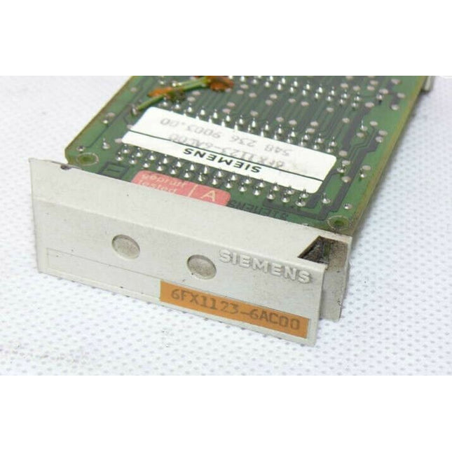 Siemens Sinumerik 6FX1123-6AC00 Module - Maranos.de