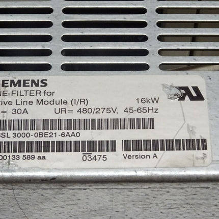 Siemens Line FIlter for Active Line Module 6SL3000-0BE21-6AA0 / 6SL 3000-0BE21-6AA0 - Maranos.de