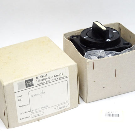 Stahl Schalter 8030/51-033 / Neu OVP - Maranos.de